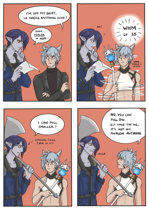 healer and tank dynamic